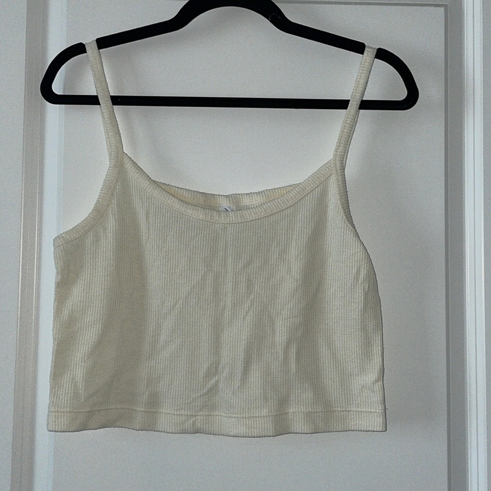 PARADE- waffle knit crop top